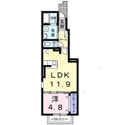 エスペランサⅡの物件間取画像